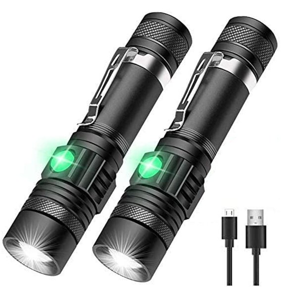 Linterna LED Hoxida recargable 2000lm IPX6 impermeable