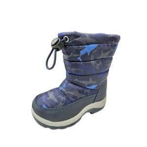Vinnys Outlet - Bota De Nieve Niño Impermeable Azul Talla 23