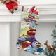 thumbnail image 2 of Los Muppets Bebés Tema: Calcetines de Navidad, fino lino blanco para colgar en escaleras y chimenea, decoración navideña para el hogar, regalo de Navidad.54cm×38cm, 2 of 5