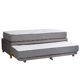 thumbnail image 1 of Cama Nido Zen Best Tela Gris 1.5 Plaza, 1 of 4