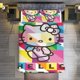 thumbnail image 1 of Hello Kitty Patterns Comforter Twin SizeComforter Set for Kids Girls3Pcs Bedding Set Printed Comforter with 2 PillowcasesDown AlternativeSoft and Lightweight Bed Sheets, 1 of 5