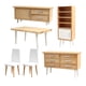 thumbnail image 5 of 6x Muebles De Casa De Muñecas Gabinetes De Comedor De Casa De Muñecas Micropaisaje, 5 of 5
