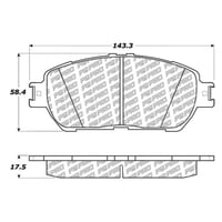 Pastillas Freno Para Auto Pqpro 500.09062