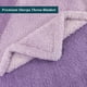 thumbnail image 4 of Manta PAVILIA Fluffy Sherpa Ombre 150 x 200 cm, color morado, 4 of 7