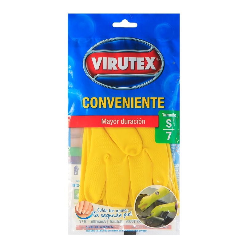 Virutex - Guantes Conveniente Talla S
