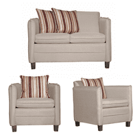 Ruzam Mobel - Juego De Living 2 1 1 Barcelona Beige