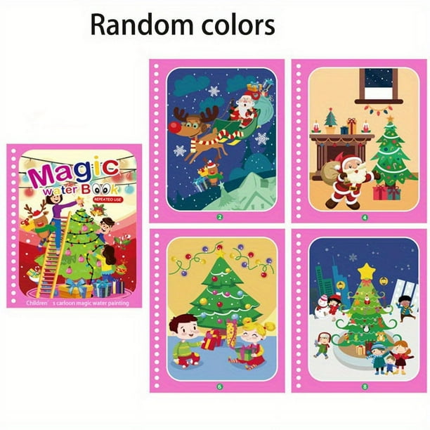 Montessori Toys, Reusable Coloring Book, Magic Water Drawing Book Painting, Drawing Toys, Sensory Early Education Toys For Kids