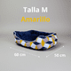 thumbnail image 2 of Cama Para Mascotas Espuma - Talla M (Tricolor AMARILLO), 2 of 3
