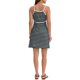 thumbnail image 3 of ATHLECHIC Vestidos de Verano con Estampado de Rayas para Mujeres, Vestido Corto Casual sin Mangas con Tirantes Espagueti, Mini Vestido Negro M, 3 of 6