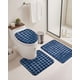 thumbnail image 2 of Juego de alfombras de baño 3 piezas suaves y absorbentes, 2 of 6