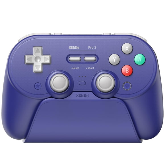 Mando Nargos 8BitDo Pro 3 Bluetooth Morado