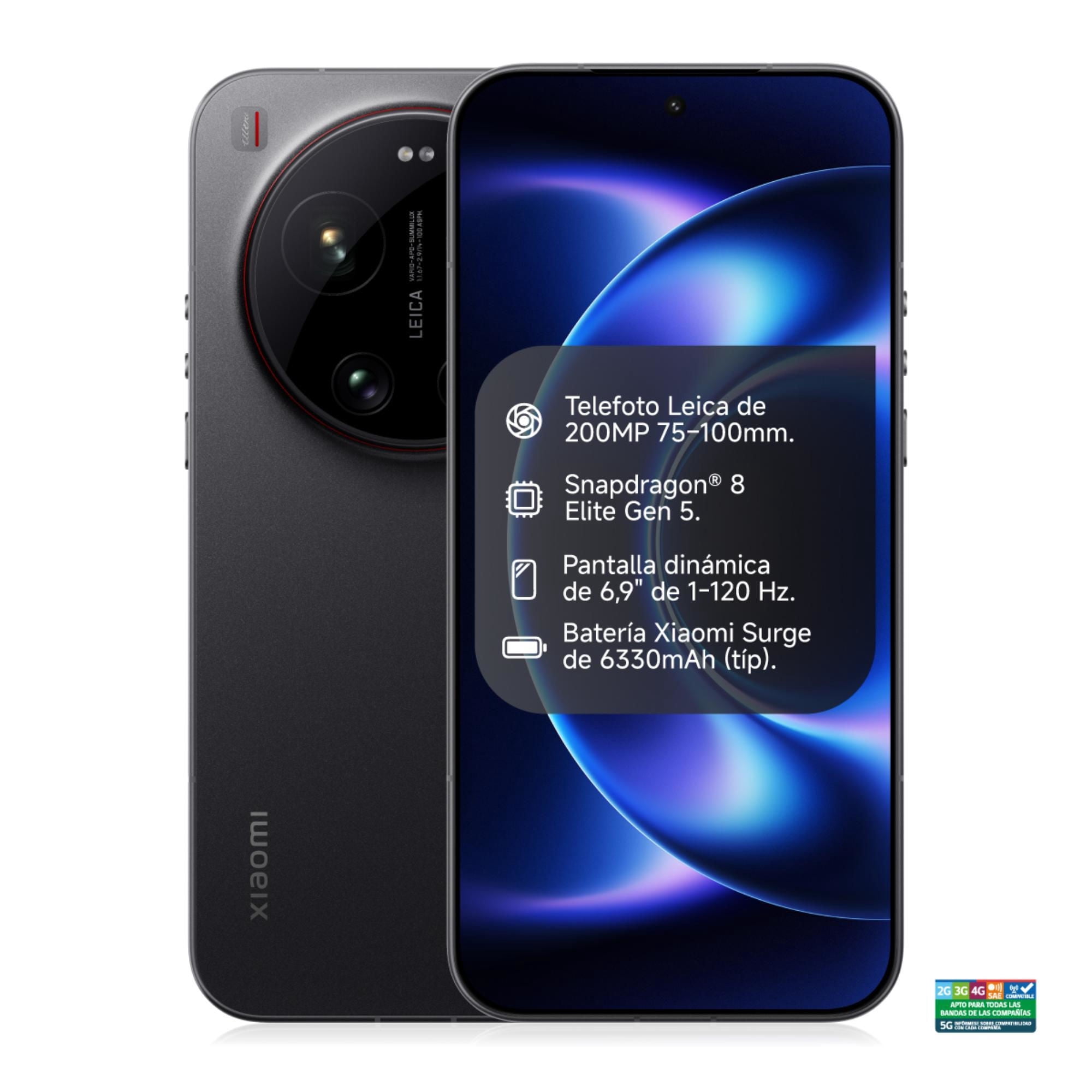 Smartphone Xiaomi 17 Ultra 512gb Negro + Kit Fotografía