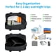 thumbnail image 4 of Bolsa de viaje pequeña para gimnasio Apenze, 14 pulgadas, color negro, 4 of 7