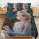 thumbnail image 4 of Cartoon Frozen 3-Piece Bed Set Warm And Comfortable Kawaii Bedding Set Cute Soft Microfiber Bedclothes for Boys Girls Kids Bed Sheets, 4 of 5