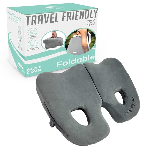 Cojín Piriformis Plegable De Primera Calidad Para Aliviar El Dolor