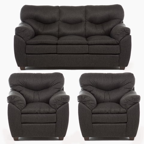 Muebles Zenith - Living 311 Orion Tela Gris Oscuro