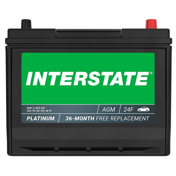 Batería automotriz Interstate Batteries 12V 70Ah (grupo 24F)
