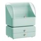 thumbnail image 4 of Organizador De Maquillaje De Escritorio Caddy Holder Organizadores De Cuidado De La Piel Para Cajón De Encimera Flip Green, 4 of 5