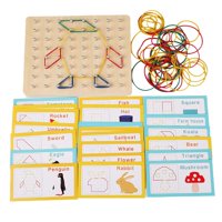 Magideal - Juguete Educativo Montessori, Juguete Montessori De Madera, Gráficos De Bricolaje, Madera Montessori Para Aprender La Enseñanza De La Imaginación Del