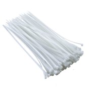 Genérico - Pack X 4 Bridas De Nailon Para Cables De 3,6 Mm X 200 Mm, Paquete Con 100 Unidades