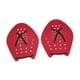 thumbnail image 4 of Paletas de natación de mano Paletas de natación de mano, Aletas de mano ligeras Deportes acuáticos, Entrenamiento de fuerza Paletas de natación de man Rojo S, 4 of 5