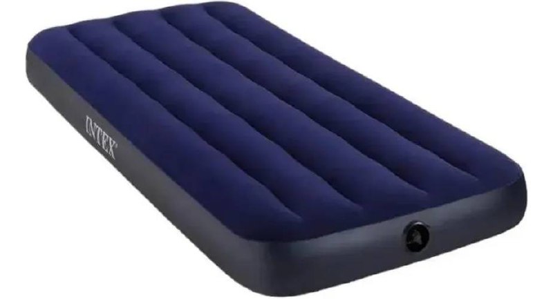Tecnofonia - Colchon Inflable 1 Plaza 76X191X25Cm Intex Azul