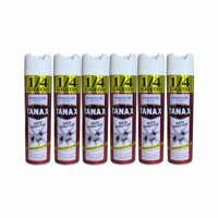 Pack 6 Insecticida Tanax En Aerosol 220Cc Elimina Todo Insecto