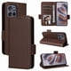 thumbnail image 1 of Funda Cartera para Motorola MOTO S50 5G Tapa Flip con Ranuras y Soporte Marrón, 1 of 5