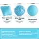 thumbnail image 2 of Set de bolas de masaje Posture Magic Myofascial Release Blue, 2 of 4