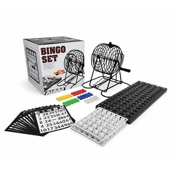 Bingo Loto Completo con Tómbola y 75 Bolas Juego Familiar