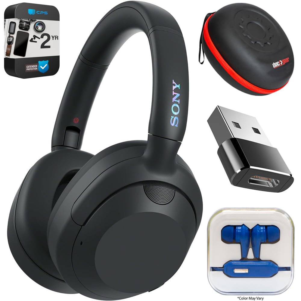 Audífonos Inalámbricos Con Cancelación De Ruido Sony Whult900n/b Ult Wear