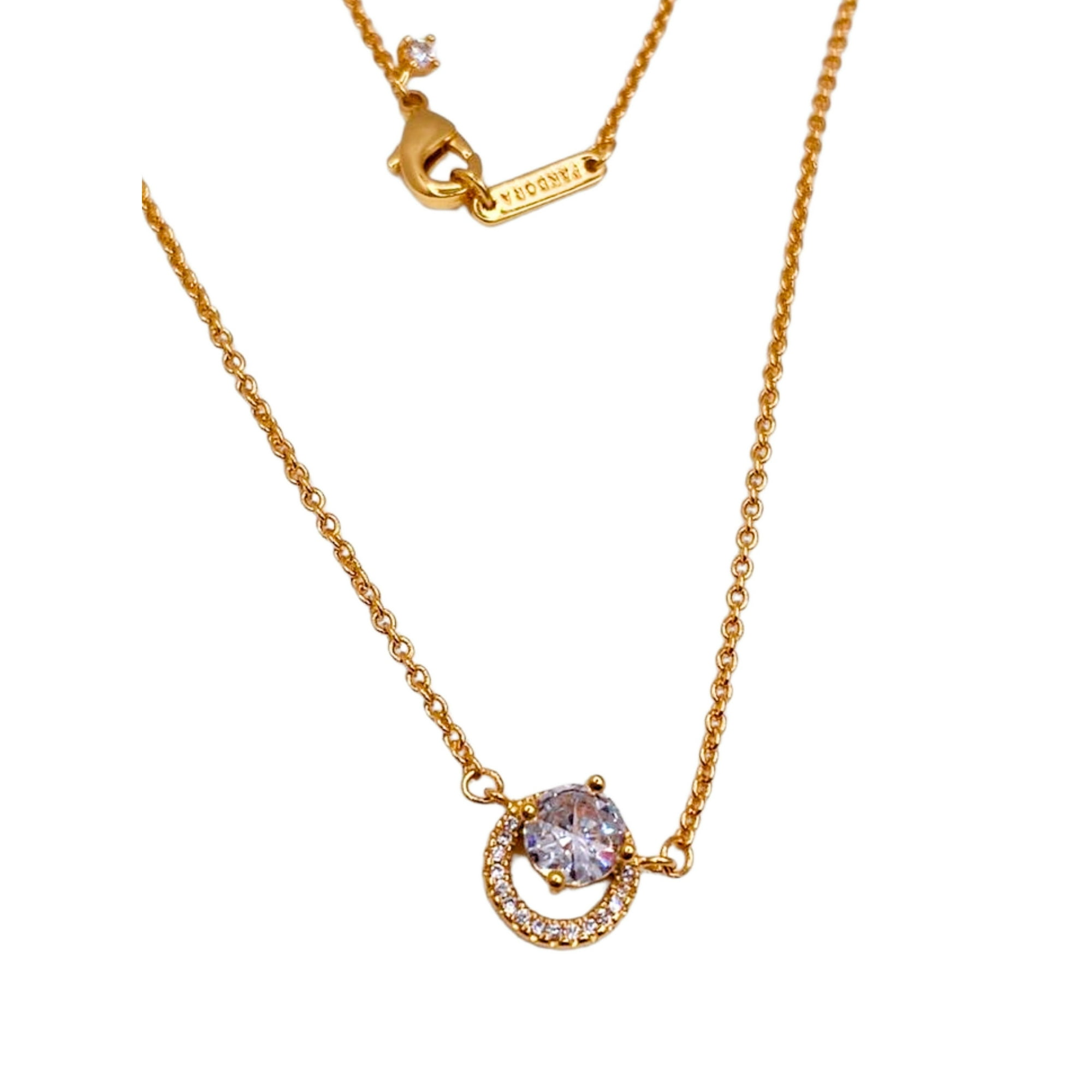 Nordvik London - Collar Punto De Luz Bañado En Oro 18k