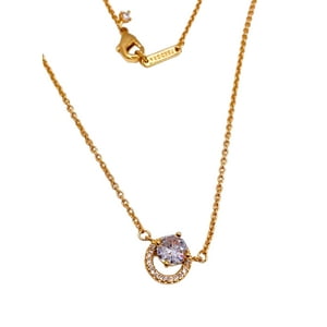 Nordvik London - Collar Punto De Luz Bañado En Oro 18K