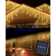thumbnail image 1 of LUCES NAVIDAD TIPO CASCADA AMARILLALUZ SOLAR 5 mt, 1 of 5