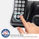 thumbnail image 3 of Sistema telefónico inalámbrico Panasonic KX-TGD613B con 3 auriculares, 3 of 6