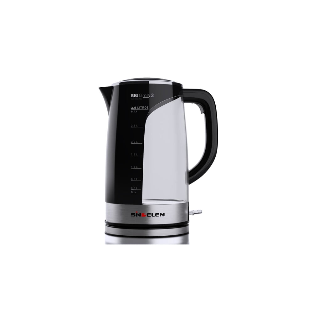 Sindelen Big Family 3 HA-3900NG 3 L Negro, foto 5