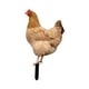 thumbnail image 2 of Estacas De Estatua De Animales De Pollo Decorativas Acrílicas Para Decoración De Patio Trasero Estilo B, 2 of 5