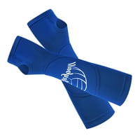 Ioensy - Mangas De Voleibol Mangas De Voleibol Acolchadas Elásticas Almohadillas De Voleibol L Xl Azul