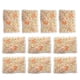 thumbnail image 1 of 10 unids flor artificial panel de pared boda lugar tienda ventana decoración naranja, 1 of 5
