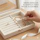 thumbnail image 1 of Joyero Organizador Velvet Glass La vitrina De Lujo Para Tus Tesoros, 1 of 4