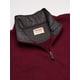 thumbnail image 3 of Jersey de forro polar con cierre de un cuarto de cremallera Wrangler Authentics Zinfandel 3XL, 3 of 4