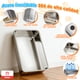 thumbnail image 5 of Set Arenero Gato Extragrande Baño Sanitario Michi Acero Inox Gris, 5 of 10