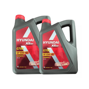 Pack Aceite Hyundai Xteer Bencinero 10W40 8Lts