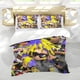 thumbnail image 5 of Splatoon Conjunto de sábanas temático, trío de piezas, cómodo y amigable con la piel, diseño único, regalo de decoración para el hogar para familiares, amigos y fans, 90 cm * 190 cm, 5 of 6