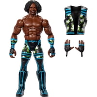 Figura De Acción Mattel Wwe Elite Xavier Woods De 6 Pulgadas