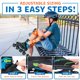 thumbnail image 5 of Patines Xino Sports XL 2‑en‑1 Ajustables Verde, 5 of 9