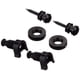 thumbnail image 4 of Straplocks Schaller 14010401 Security Black Chrome para guitarra, 4 of 4