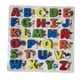 thumbnail image 5 of Tablero de Rompecabezas Del Alfabeto de Madera Montessori, Tablero Resistente para Las Primeras Letras, Desarrollos Fáciles, Juguetes, Material Didáct Letras Españolas, 5 of 5
