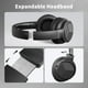 thumbnail image 2 of Auriculares Botesty Sound con cable y micrófono para colocar sobre la oreja, color negro, 2 of 3