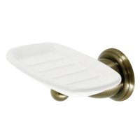 Jabonera Kingston Brass Heritage Para Montaje En Pared, Latón Envejecido